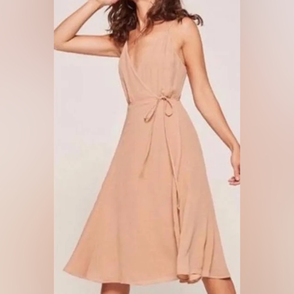 Reformation Blush Mini Dress
